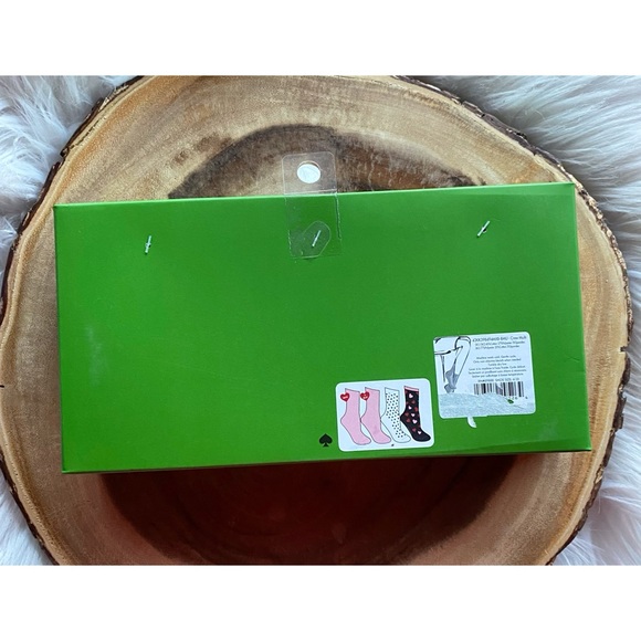 NWT Kate Spade Boxed Crew Sock Set- 3 pack - Picture 4 of 6